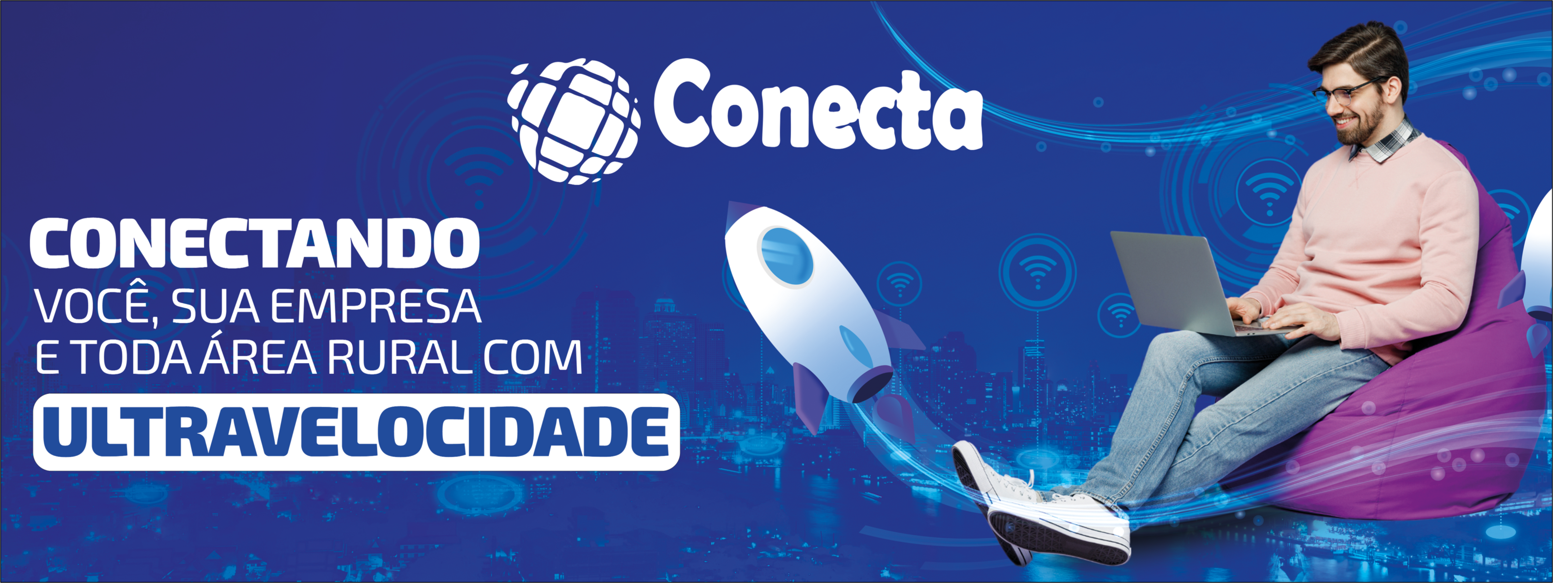 Banner promocional internet residencial